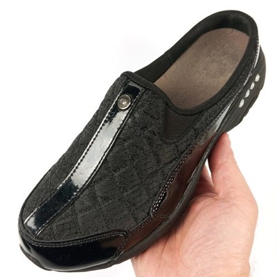 Scarpe Comfort Easy Spirit Traveltime Donna 38.5 Mule Slip On Nere