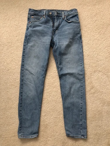 Levis 512 Jeans Men's 29x30 Blue Slim Fit Tapered Leg Stretch Denim