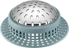 Bathtub Drain Hair Catcher Shower Drain Cover Sink Drain Protector for Pop-Up