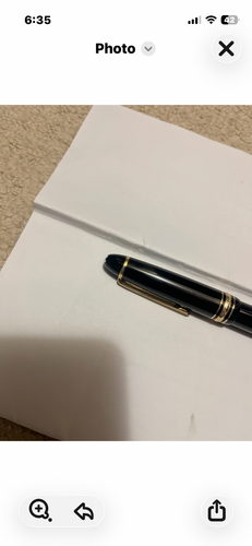 MONTBLANC Meisterstuck LeGrand penna roller placcata oro IR2131796 - Foto 9 di 9