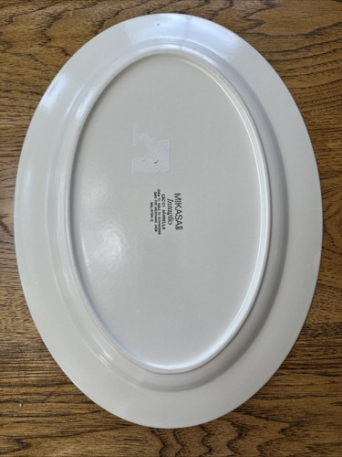Mikasa Intaglio Arabella CAC01 15” X 11” Oval Serving Platter - Picture 2 of 2