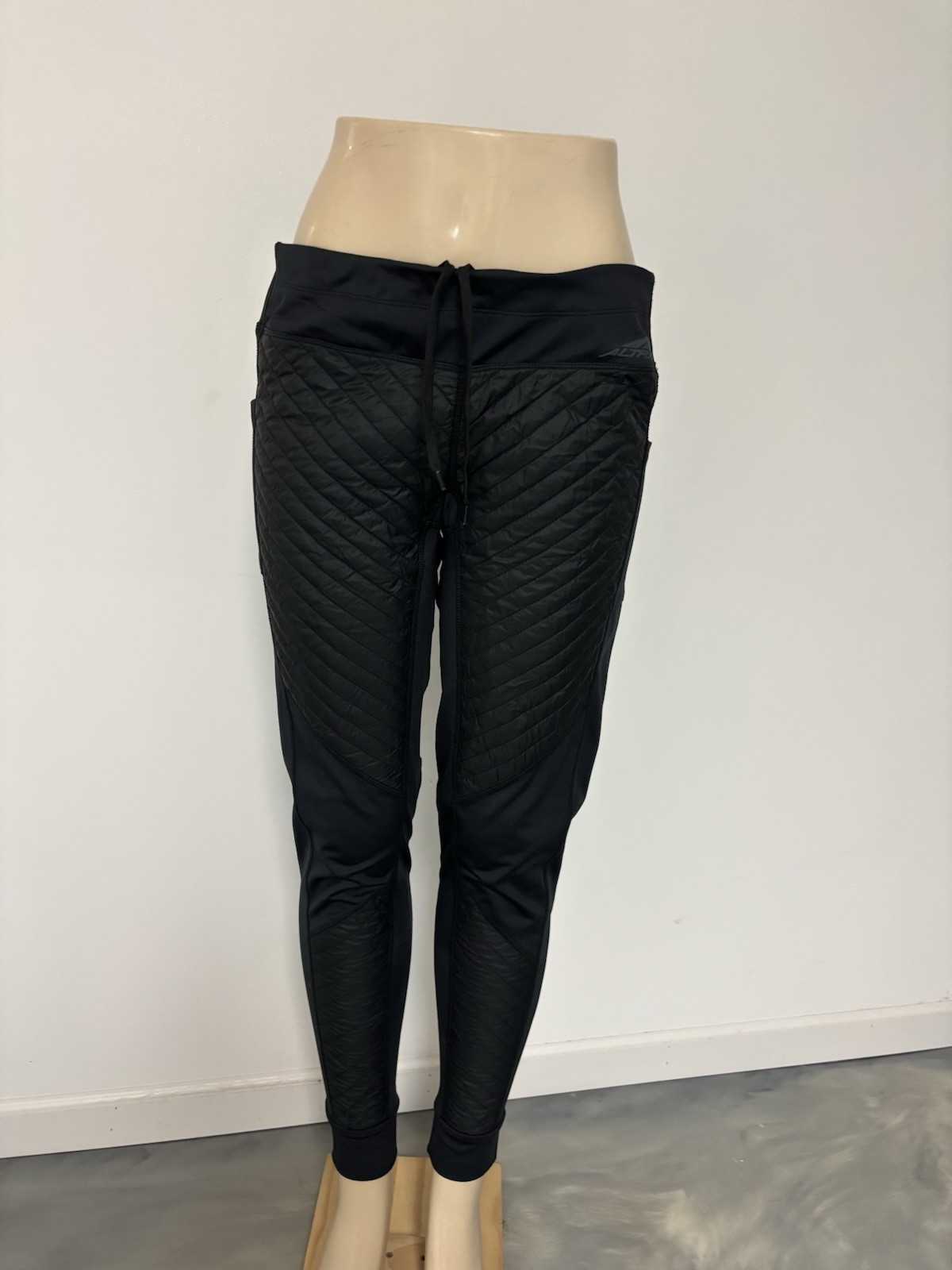 ALTRA PERFORMANCE Donna L Pantaloni Isolati Running Fitness Joggers Nero Leggings