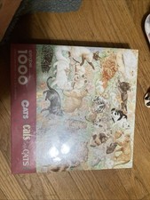 VTG Hallmark SPRINGBOK 1000pc Cats Cats Cats Cats Cats JIGSAW PUZZLE PZL6117