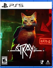 Stray - PlayStation 5 Cats Videogame - NEW & SEALED FREE US SHIPPING