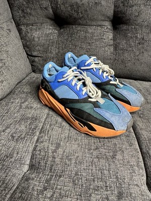 Athletic Shoes Men Adidas Yeezy Boost 700 Bright Blue Adidas Yeezy
