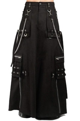 Tripp NYC Unisex Strength Skirt [Black] - Emo, Goth, Punk, Street
