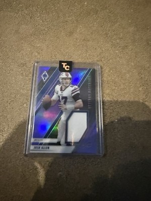 2021 Panini Phoenix - Veteran Materials Josh Allen #VM-3 Purple /75 (MEM)