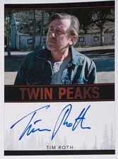 2025 Rittenhouse Twin Peaks Log Lady Tim Roth Auto Autograph Bordered B