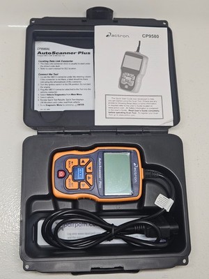 Actron AutoScanner Plus CP9580A Code Connect With Case And Paperwork