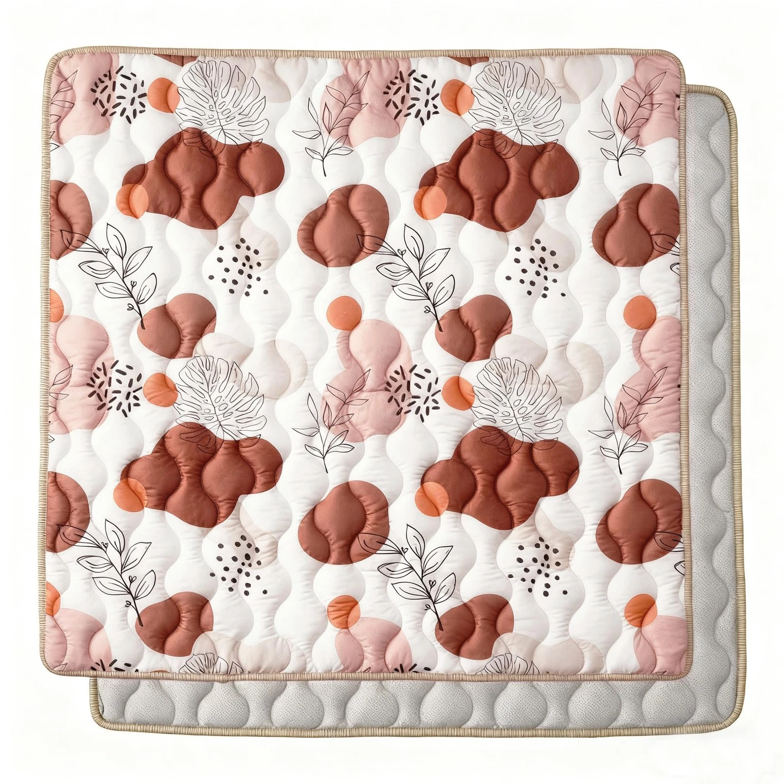 Baby Play Mats for Floor, 71"x59" Thicken Soft Play Mat for Babies 6-12 Month...