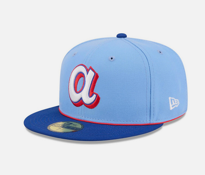 Men's New Era Light Blue Atlanta Braves 2026 City Connect 59FIFTY