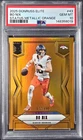 2025 Donruss Elite Bo Nix #43 Status Metallic Orange /849 PSA 10 Denver Broncos