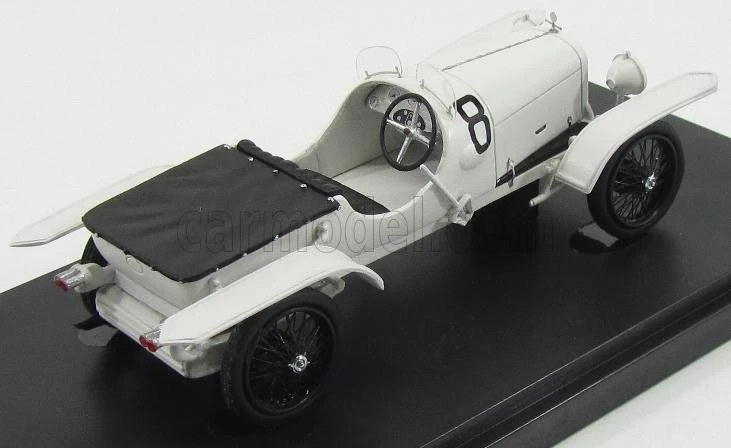 MODELLINO AUTO STATICO AUTOCULT WALTER WZ 1500 #8 HILL CLIMB 1924 BIANCO 1/43 - Immagine 2 di 4