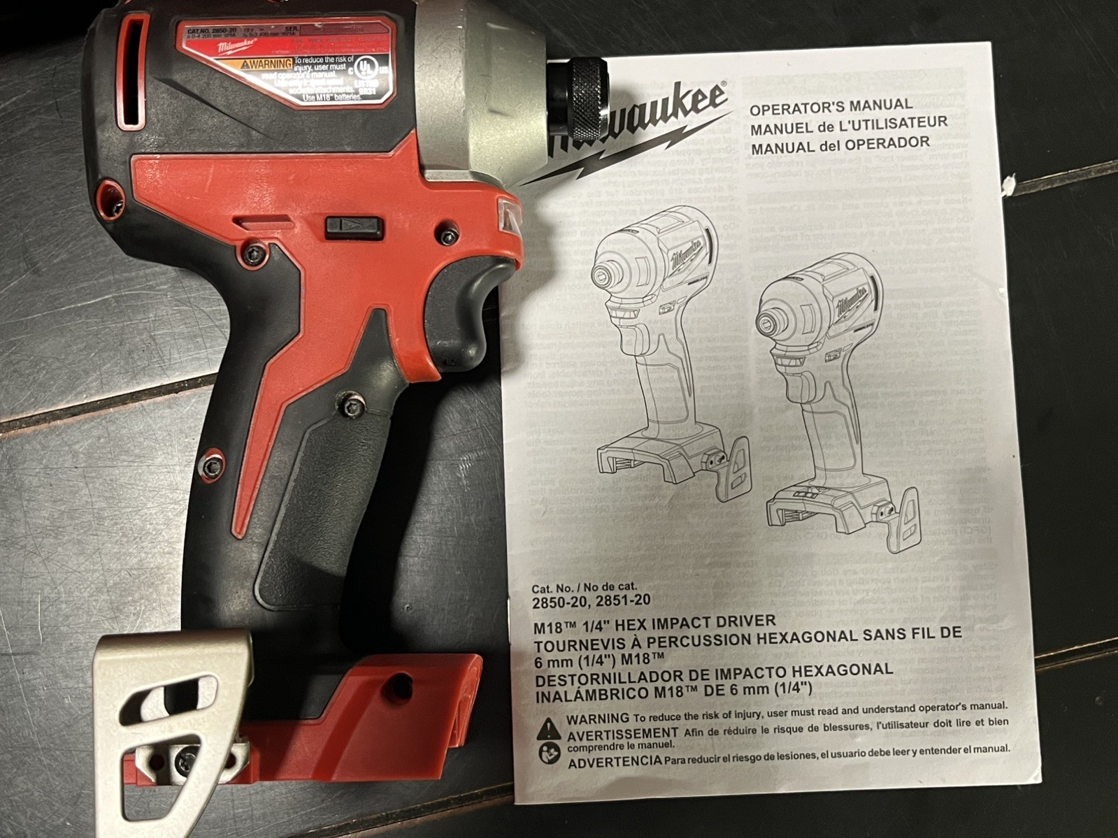 Milwaukee 2893-22Cx M18 Brushless 2-Tool Combo Kit, Hammer Drill/Impact READ