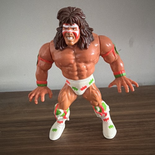 WWF/WWE Hasbro Ultimate Warrior Action Figure Seri...