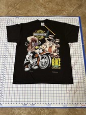 Vintage 1992 Harley-Davidson x Looney Tunes T-Shirt    XL   Made in USA