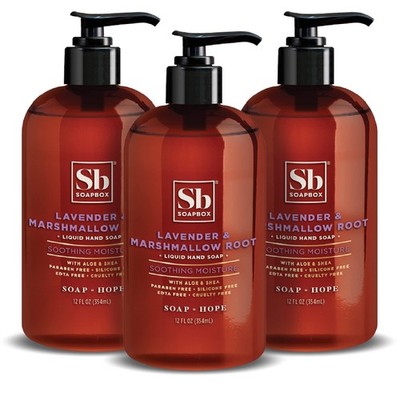Lavender Marshmallow Root Vegan Hand Cleanser Set