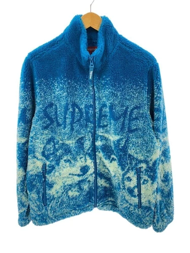 Giacca Pile Supreme Altro Lupo M Acrilico Blu Usata