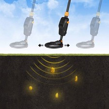 Children Handheld Metal Detector Gold Digger Tracker Seeker With