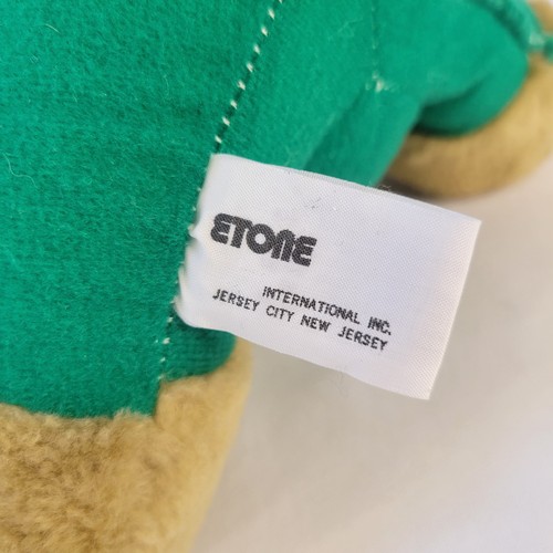 Vtg 1981 Etone Brown Bear Plush Green Lederhosen German Oktoberfest Stuffed 10” - Picture 11 of 12