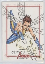 2012 Marvel Greatest Heroes SketchaFEX 1/1 Aston Roy Cover Auto Sketch 04u1