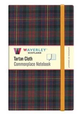 Cameron of Erracht: Waverley Scotland Large Tartan Commonplace Notebook by Waver