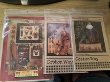 NEW Lot of 7 Quilt Sewing Craft Patterns Christmas  Fall