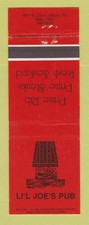 Matchbook Cover - Li'l Joe's Pub Bath OH