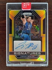 2023 Panini Prizm WNBA #SG-LWL Lindsay Whalen Signatures AUTO GOLD /10