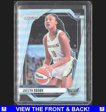 Jaelyn Brown 2024 Panini Prizm WNBA Silver RC DAL Wings 31