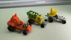 HOT WHEELS ZOWEES SHELL PROMO 1972 REDLINE ERA MATTEL LOT OF 3