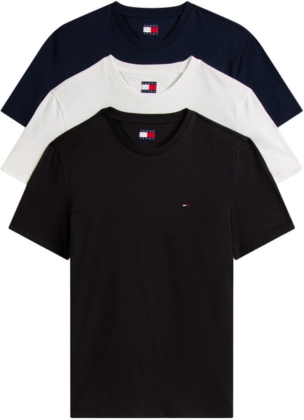 Tommy Jeans Herren TJM Xslim 3 Pack Tee EXT Dm0Dm21579 S/S T-Shirt, Multi-image