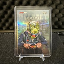 2025 Topps Chrome F1 Lando Norris Helmet Collection #HC-4