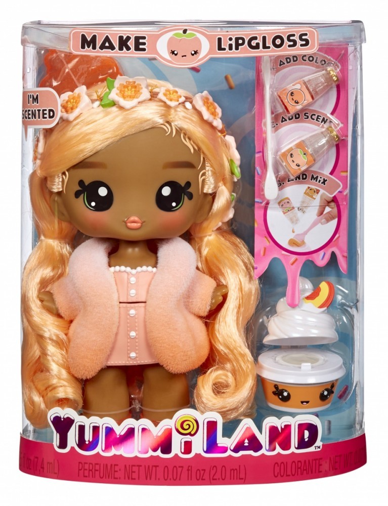 035051120797 Кукла Yummiland с большим блеском для губ Pet Пайпер Пич MGA 14590₽