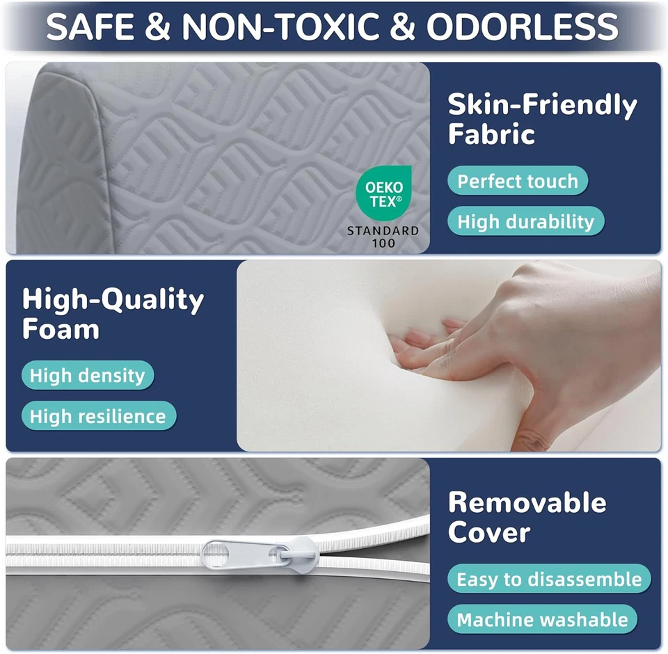 Parachoques de cama para niños pequeños, riel de cama de espuma para niños pequeños, parachoques de riel de cama para niños pequeños, así que Foto 3 de 4