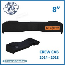 Gmc Sierra Crew-Cab 2014-2018 8" Sealed Dual Sub Box 8" Subwoofer Box Orange