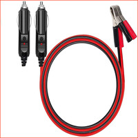 ZigarettenanzüNder Stecker 15A 12V 24V Mit Led Und VerläNgerungskabel 150Cm Auto