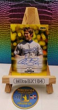 ALEX GORDON 2025 Topps Stadium Club YELLOW AUTO On-Card #SCBA-AGO Royals