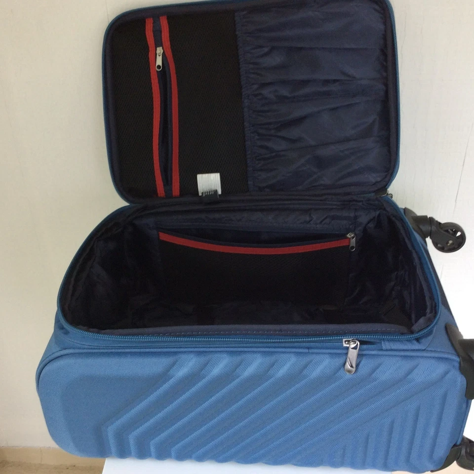 Nautica Spinner Suitcase Travel Luggage Lightweight 23" H × 13.5” W × 9"-11” D - Image 4 of 4