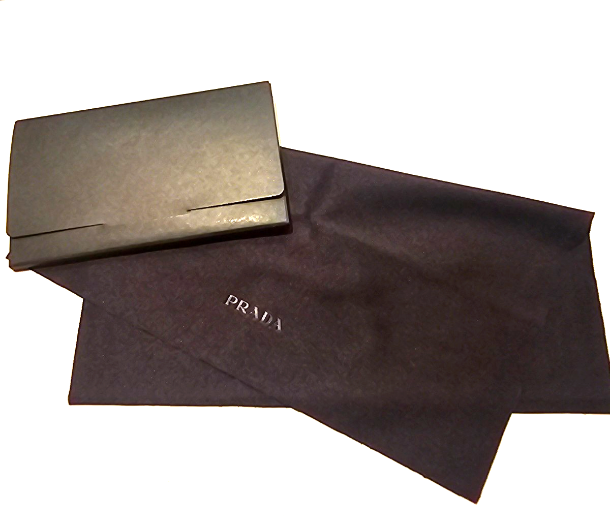 PRADA ガーメント New Authentic Prada microfiber cleaning cloth eyeglasses