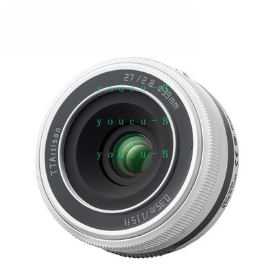 TTArtisan AF 27mm f/2.8 XF Autofocus Lens for Fujifilm X-Mount Silver 95% new