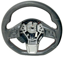 2017 Subaru Wrx Sti Black Steering Wheel Manual Transmission Oem