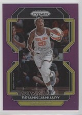 2022 Panini Prizm WNBA Purple Prizm 27/99 Briann January #101 nd3