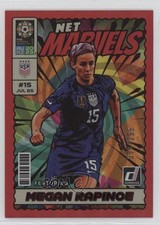 2023 Donruss FIFA Women's World Cup Net Marvels Red /299 Megan Rapinoe #23 13m8