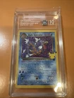 Pokemon SWSH Celebrations Classic Col Dark Gyarados #8/82 TAG 10 Gem Mint