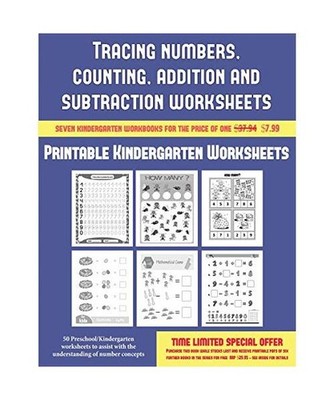 Printable Kindergarten Worksheets 