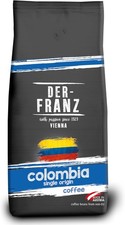 Der-Franz Colombia Single Origin Coffee, whole bean, 1000 g 27.29 per kilo