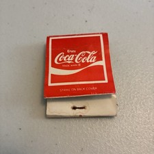 Vintage Coca-Cola Matchbook – “Coke Adds Life” – Used – USA Made – Advertising