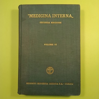 INTERNE MEDIZIN VOL VI CECONI MICHELI MINERVA MEDICA 1940