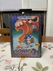 Sonic The Hedgehog 2 Sega Genesis Complete With Manual 1992 Vintage Video Game